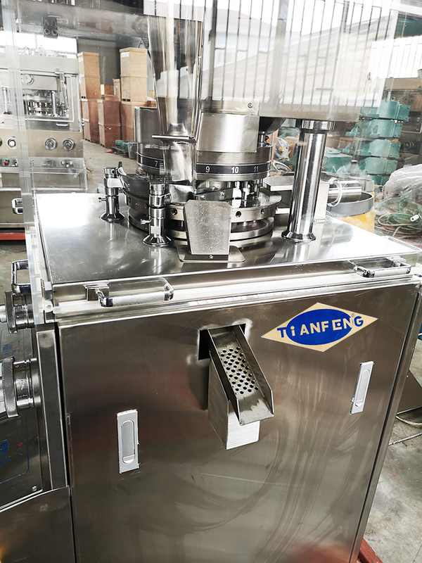 Alta efficienza macchina automatica rotante per compresse fino a 25 mm di diametro per pillole