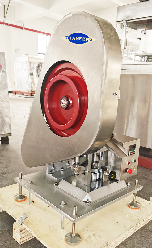 12 macchina della stampa della compressa della pillola della perforazione di pressione TDP-120D di tonnellata singola per il laboratorio