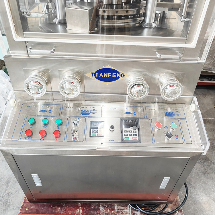 Macchina rotativa a doppio strato ZPW31 per compresse a pillola 60000 pezzi/ora con 2 alimentatori forzati