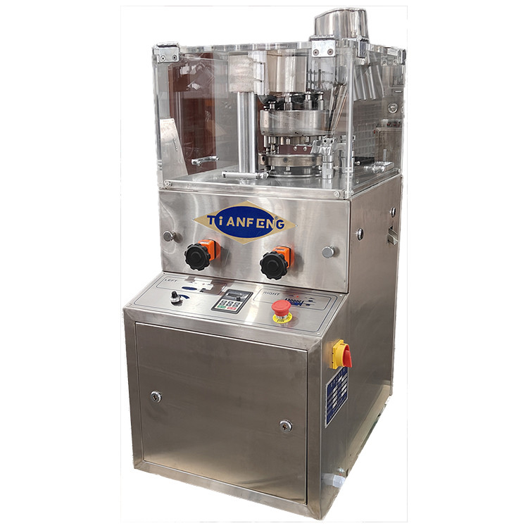 Macchina di stampa per compresse a rotazione automatica 320kg 600*540*1200mm Per la produzione di massa
