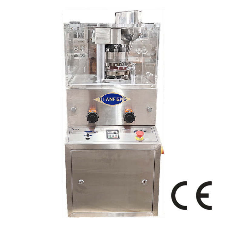 Efficiente ZP 5/7/9 SS304 / SS316L Rotary Tablet Press Minimo lavoro richiesto