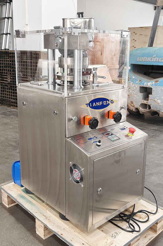 ZP7 Multi-Station Rotary Tablet Press Machine per 12600 compresse/ora con profondità di riempimento di 15 mm