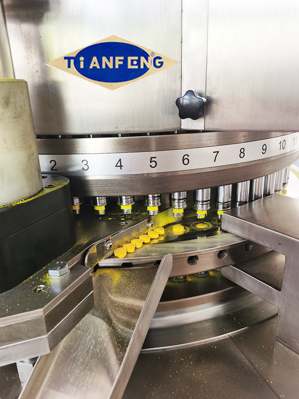HSZP-35 ad alta velocità,37,43 Macchina di compressione per compresse con pressione di 80KN 328000 Output/Hour
