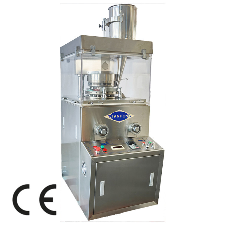 Alta velocità automatica rotativa compressa stampa compressa macchina di produzione con forma irregolare foratura punzione
