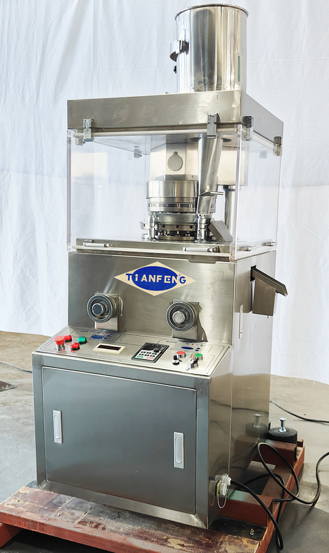 Alta velocità automatica rotativa compressa stampa compressa macchina di produzione con forma irregolare foratura punzione