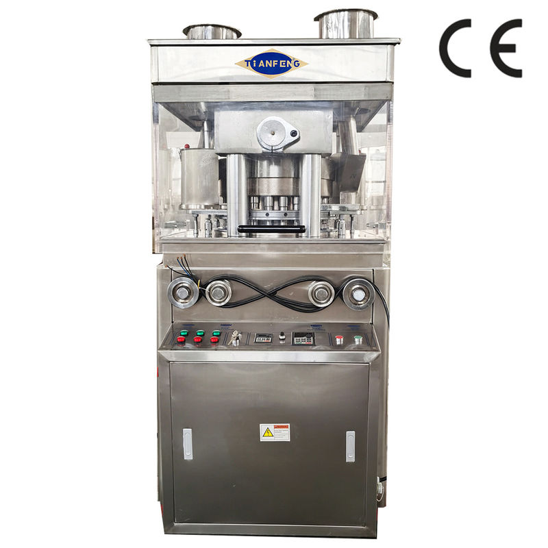 7.5KW motore rotativo compressa compressa e capacità di produzione massima di 81000 pezzi/ora