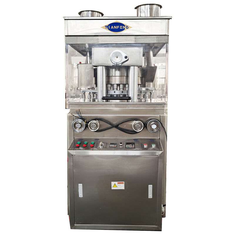 Max. Pressione 100KN Rotary Tablet Press Machine per la linea di produzione di compresse TCCA