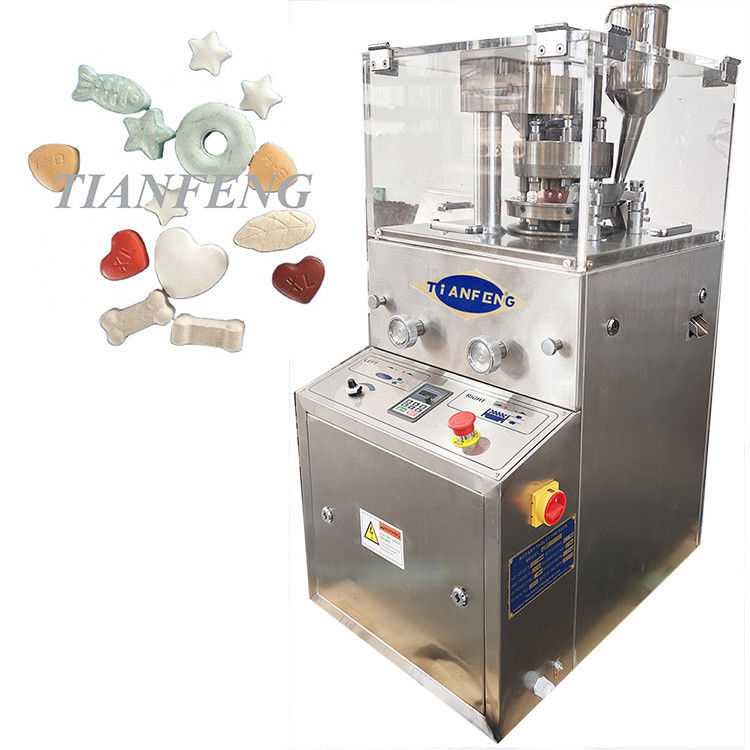 Profondezza massima di riempimento 15 mm Rotary Tablet Press Machine per la linea di produzione di compresse farmaceutiche