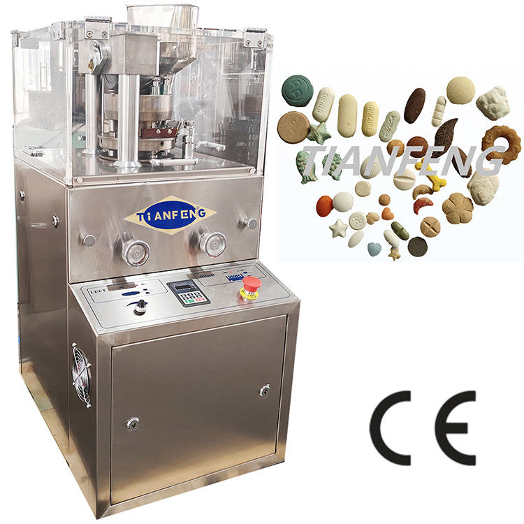 ZP5 Rotary Tablet Press Machine 2.2KW Potenza 900x800x1800mm Per il processo di produzione farmaceutica