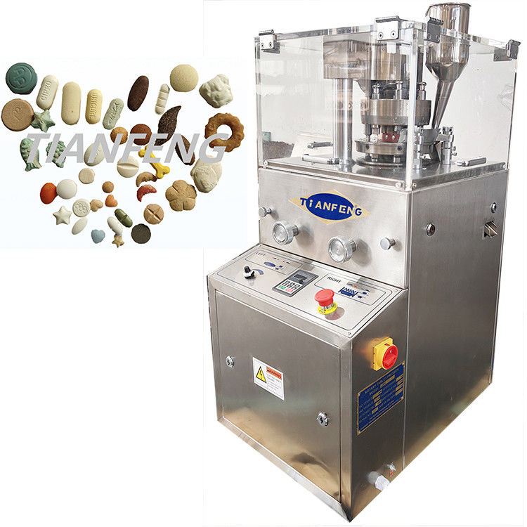 220V/380V Fornitura di alimentazione Rotary Tablet Press Machine 1.5KW Potenza 9000pcs/12600pcs/16200pcs/21600pcs