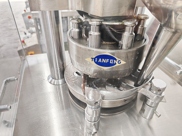 Pressa per compresse farmaceutiche con pressione massima di 60KN e fonte di alimentazione 380V/220V opzionale