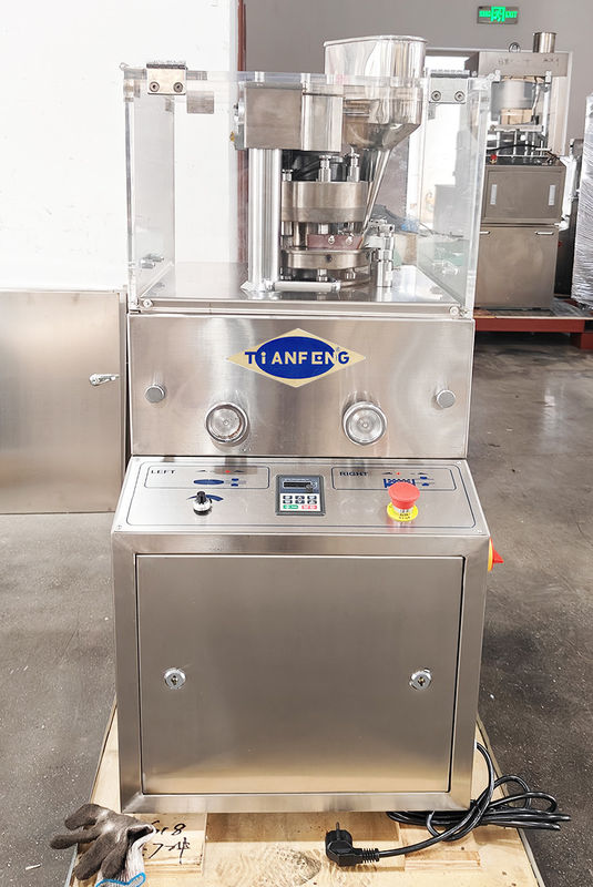 220V/380V Fornitura di alimentazione Rotary Tablet Press Machine 1.5KW Potenza 9000pcs/12600pcs/16200pcs/21600pcs