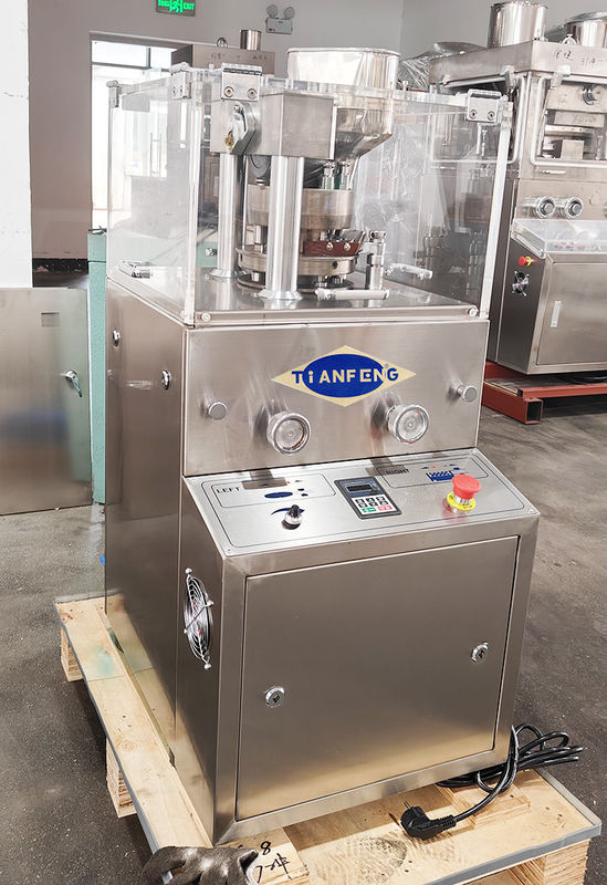 220V/380V Fornitura di alimentazione Rotary Tablet Press Machine 1.5KW Potenza 9000pcs/12600pcs/16200pcs/21600pcs