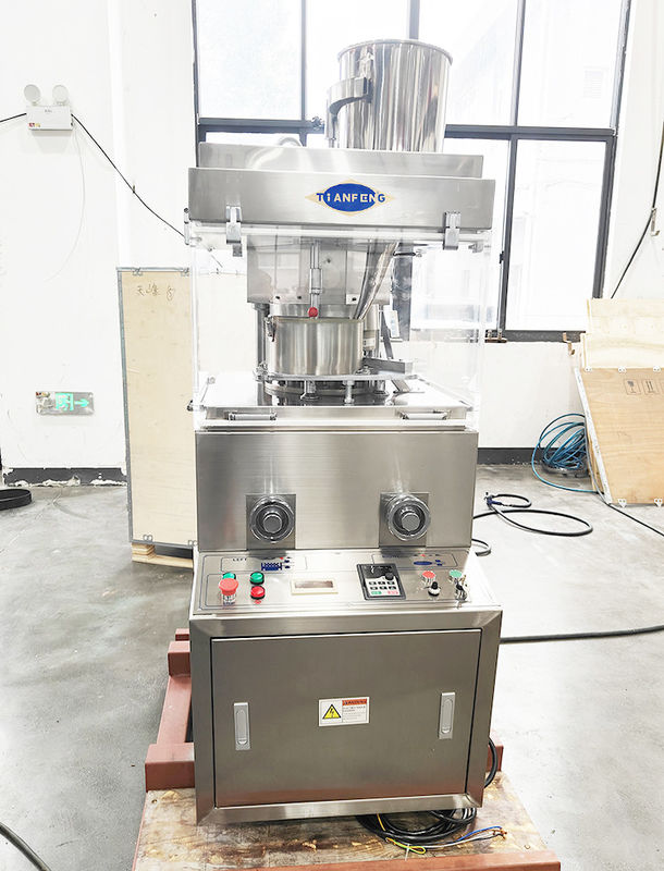 Pressa rotativa per compresse ZPW15D ZPW17D a polvere da 380V, veloce e precisa, per la produzione di compresse di grandi dimensioni