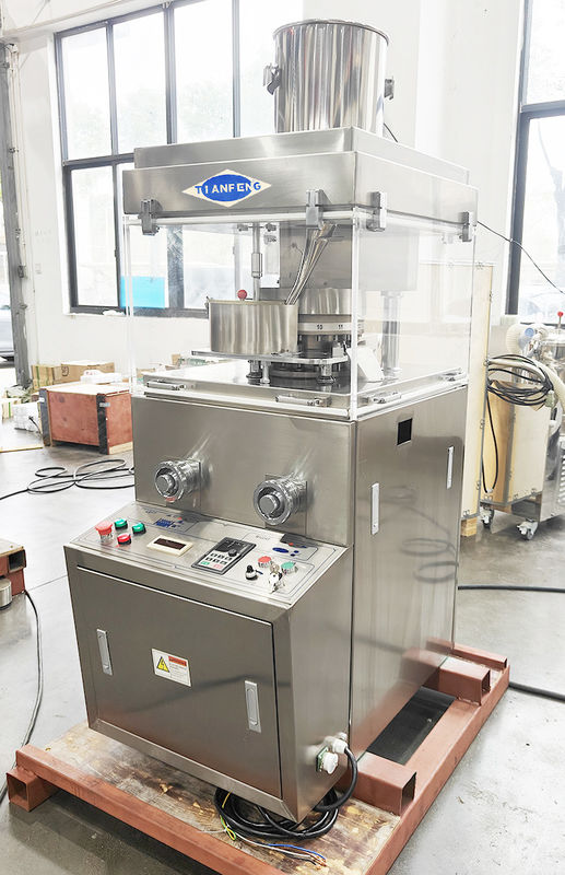 Modalità di funzionamento manuale / automatica Tablet Press Machine per il diametro massimo della pillola 25 mm