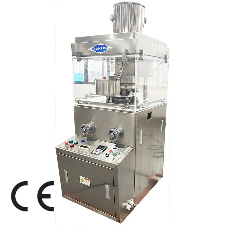 Industria farmaceutica macchina rotante per la stampa di compresse con potenza di 2,2 kW e massima produzione di compresse di 16200 pcs/h