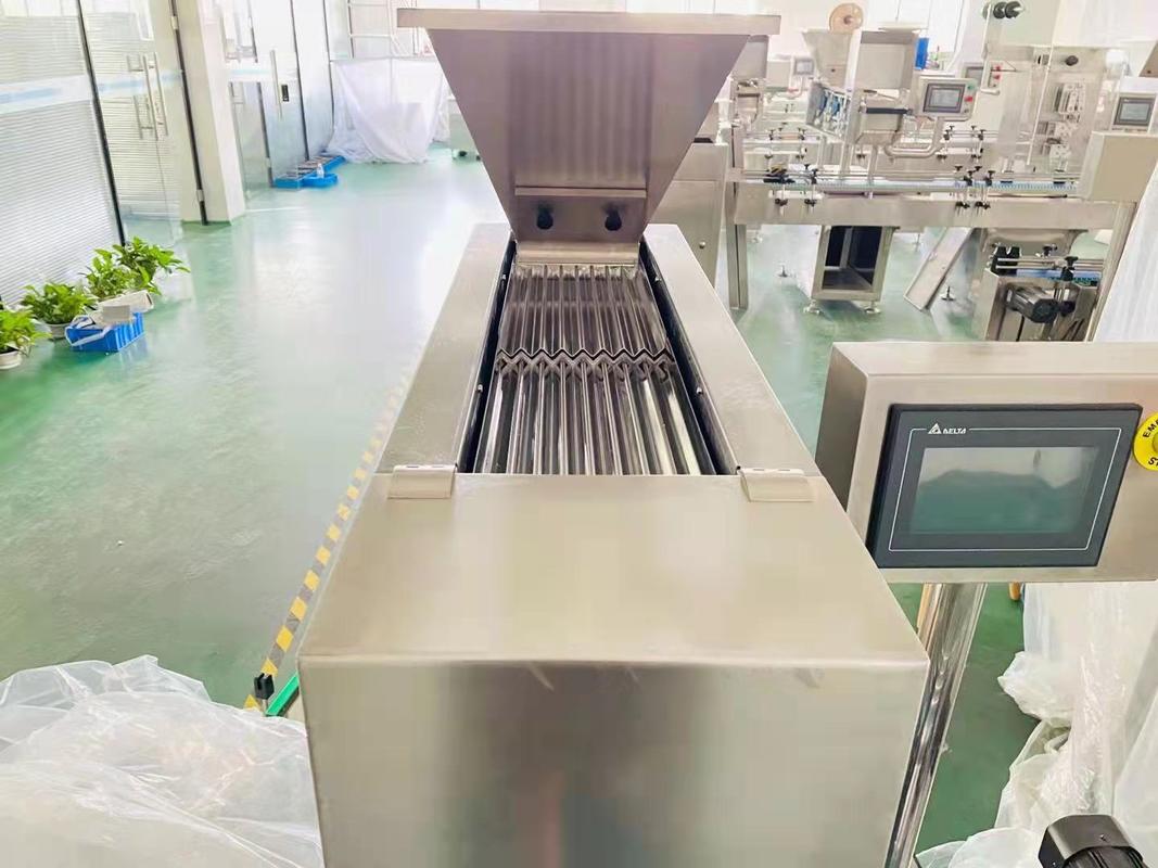 Macchina automatica di riempimento e conteggio a comando elettrico per tensione 50HZ/60HZ e riempimento preciso