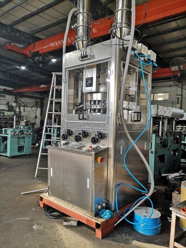 ZP25 Model 3 Layers Rotary Tablet Press Machine with SGS Certified Stainless Steel Construction