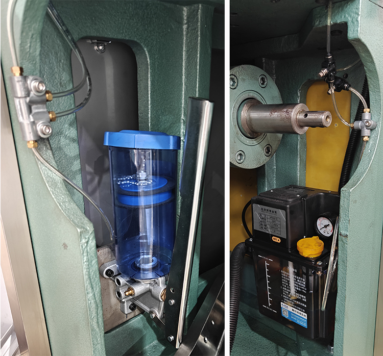 Attrezzatura per pressa rotativa per compresse con velocità della torretta regolabile e spessore di compressione per una produzione di compresse versatile