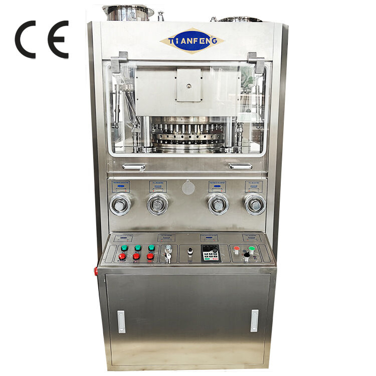 Pressa farmaceutica per compresse ZP45A con pressione massima di 100 kN, 243.000 compresse all'ora, 7,5 kW