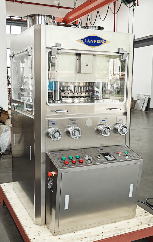 Pressa di compressione per pillole farmaceutiche automatiche compatta ad alta efficienza per compressione precisa di compresse
