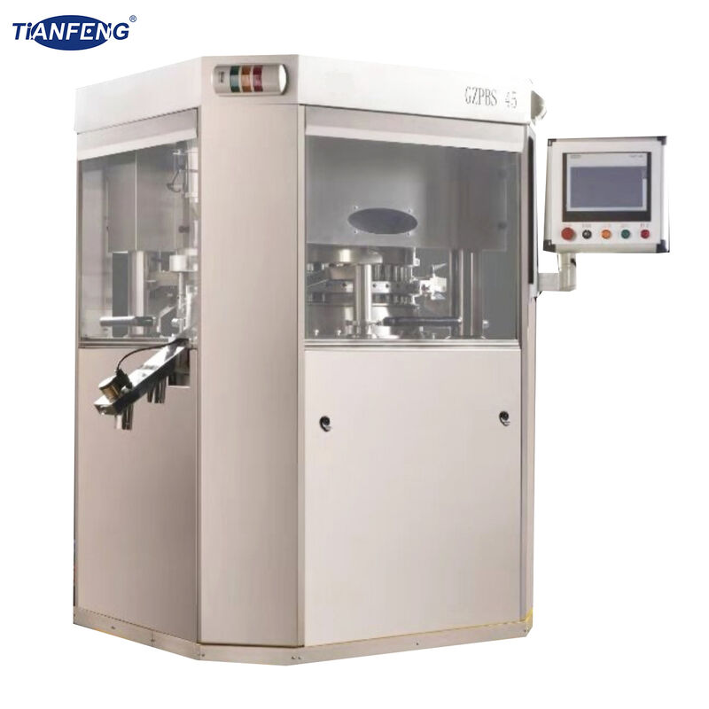 Macchina di compressione per compresse rotativa in grado di comprimere compresse ad alta velocità GZPS45 per applicazioni farmaceutiche e chimiche