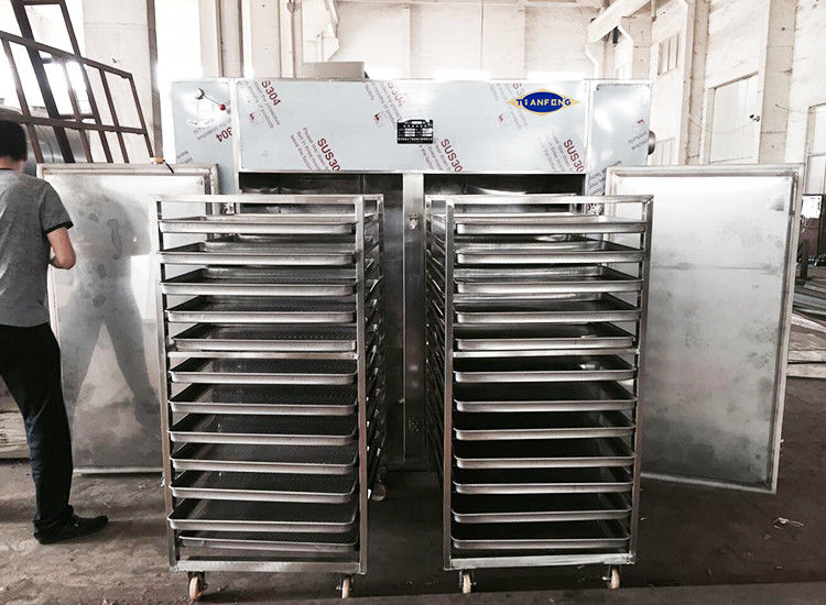 100kg il lotto 48 placca 15KW l'aria di circolazione calda Oven For Bean Sea Food