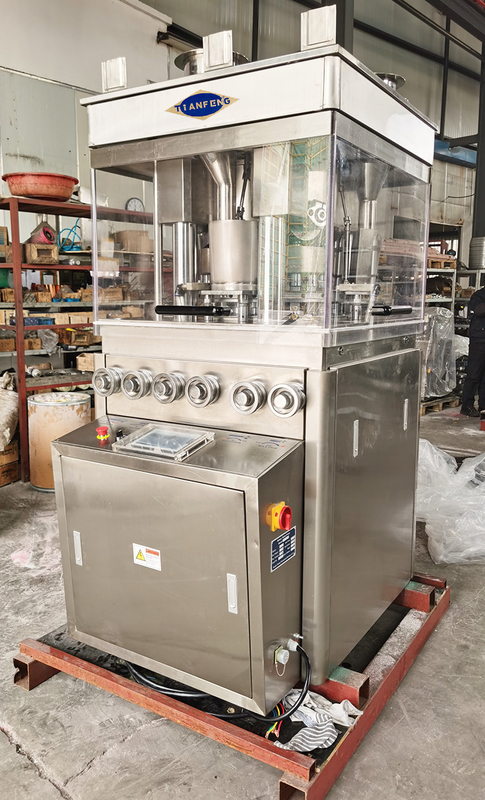 100 KN tipo rotatorio 21500 pezzi/ora della macchina di compressione della compressa di 3 strati