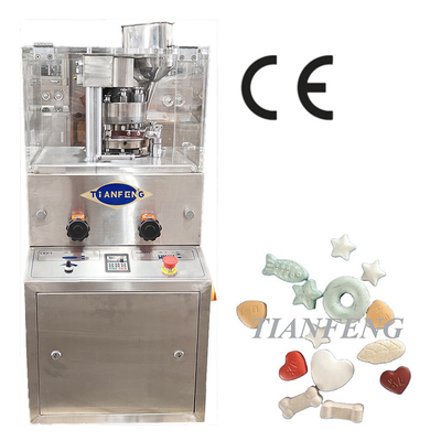 Macchina di stampa per compresse rotative farmaceutiche in acciaio inossidabile velocità fino a 36 giri al minuto