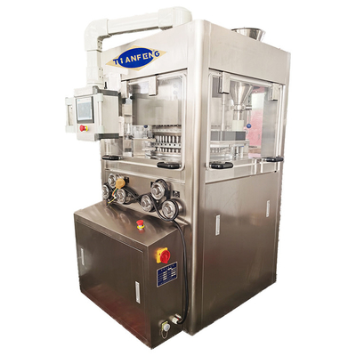 HSZP-35 Pill Tablet Press Machine 80Kn Max Pressure 45r/Min Velocità