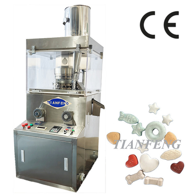 Macchine per la stampa di compresse rotative a singola pressione Macchine farmaceutiche su piccola scala
