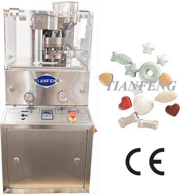 Potente pressa per pillole farmaceutiche con potenza di 1,5 kW e peso di 320 kg