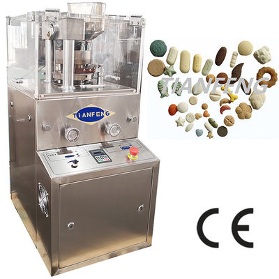ZP5 Rotary Tablet Press Machine 2.2KW Potenza 900x800x1800mm Per il processo di produzione farmaceutica