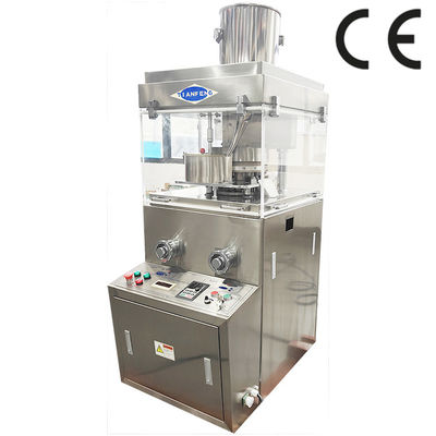 Velocità massima della torretta 20-37RPM Pressa rotante per la produzione di compresse Diametro massimo della pillola 25 mm
