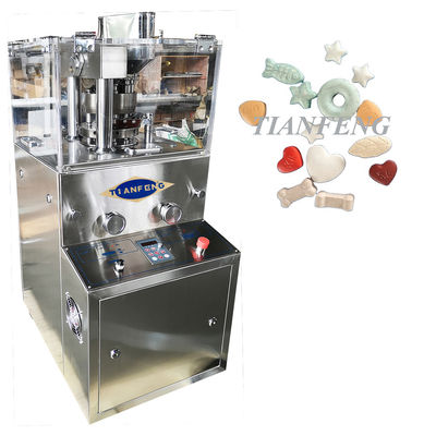 Macchina effervescente della stampa della compressa di sale del latte di ZP5A ZP7A ZP9A 40 KN 12mm