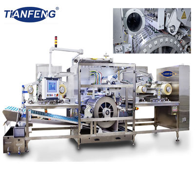 Baccello solubile in acqua del detersivo di lavanderia del film 32KW che fa macchina